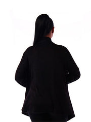 Fall Essentials Plus Size Basic Open Front Cardigan (1X-6X)