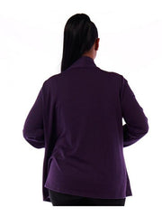 Fall Essentials Plus Size Basic Open Front Cardigan (1X-6X)