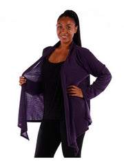 Fall Essentials Plus Size Basic Open Front Cardigan (1X-6X)