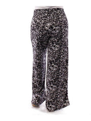 Fall Essentials Plus Size Abstract Printed Palazzo Pants
