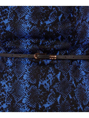 Fall Essentials Plus Size Printed Tunic With Belt