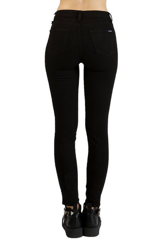 Just USA Jeans Women's 10" High Rise Basic Cigarette Skinny Denim