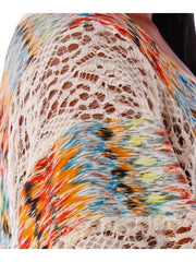 Fall Essentials Plus Size Lace Paneled Batwing Top