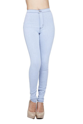 Women's High-Waisted Ankle Length Jeans