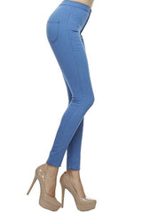 Women's High-Waisted Ankle Length Jeans