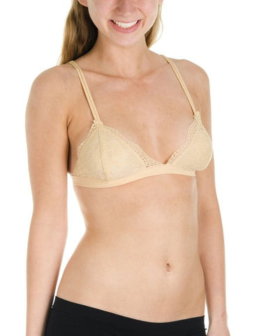 Full Lace Semi Sheer Bralette Thin Band