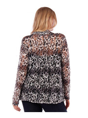 Fall Essentials Plus Size Basic Open Front Cardigan (1X-6X)