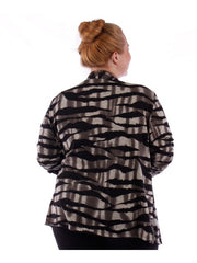 Fall Essentials Plus Size Basic Open Front Cardigan (1X-6X)
