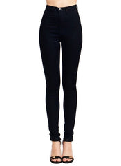High-Waisted Skinny Jeans