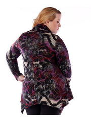 Fall Essentials Plus Size Cowl Neck Blouse (1X-6X)